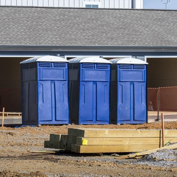 Heavy-duty construction site porta potty in Saint Peters, Missouri