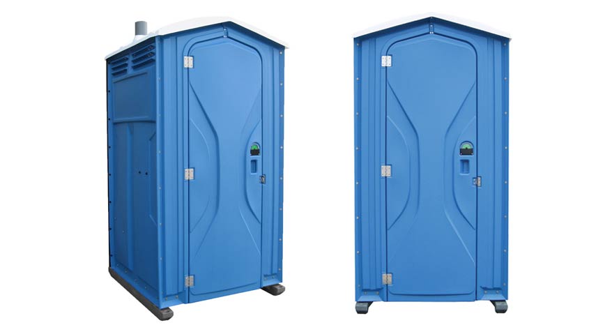 Long-term porta potty units on site in Saint Peters, Missouri